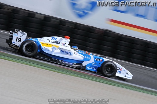 2008-04-26 Monza 1321 Formule Renault 3.5 Series - Salvador Duran